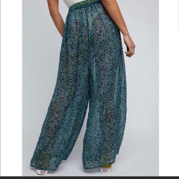 BNWOT Free People Sleepin In Pant navy combo XS - Picture 3 of 15